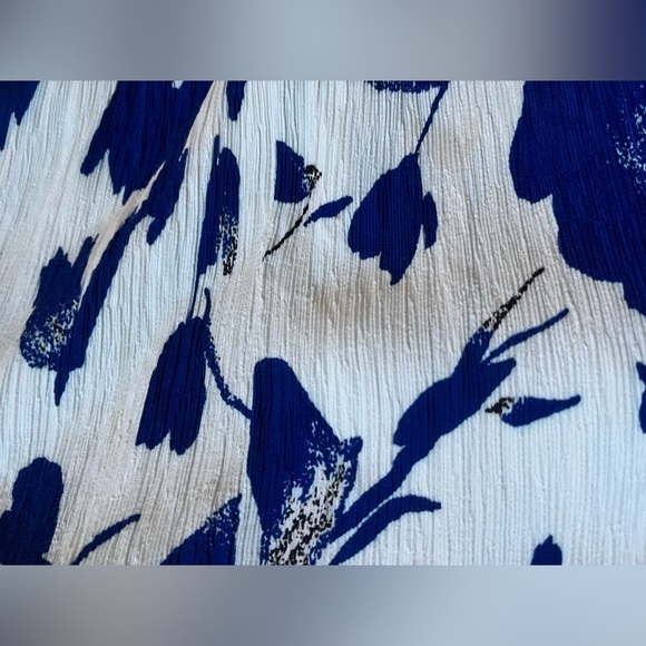 Jason Wu size 4 blue floral tie strap dress - Picture 10 of 10